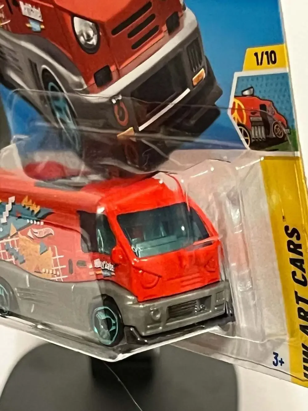 💥2025 Hot Wheels HW Art Cars Kei Swap 1/10 Red Diecast Vehicle 11/250